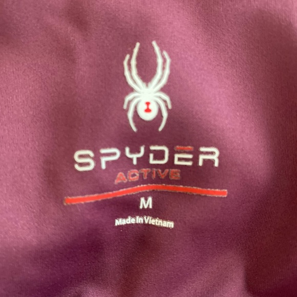 Leggins Spyder Active Rojo Compression Active M Logo ON leg nuevo con etiqueta - Picture 6 of 6